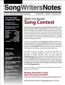 SDSG October 2012 Newsletter